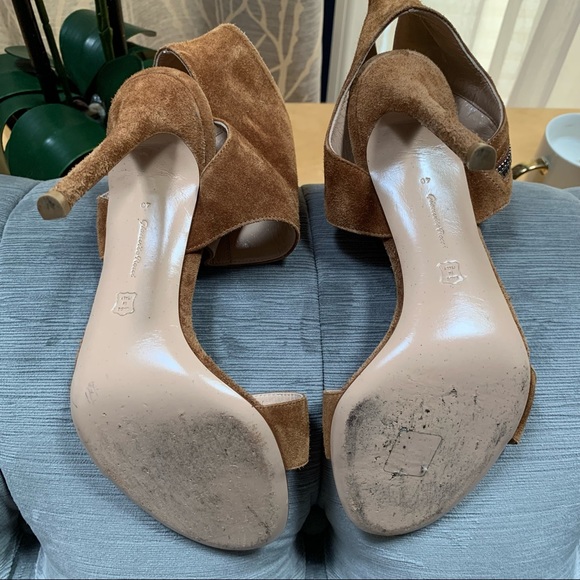 Gianvito Rossi Suede Sandals with zipper - Picture 4 of 9